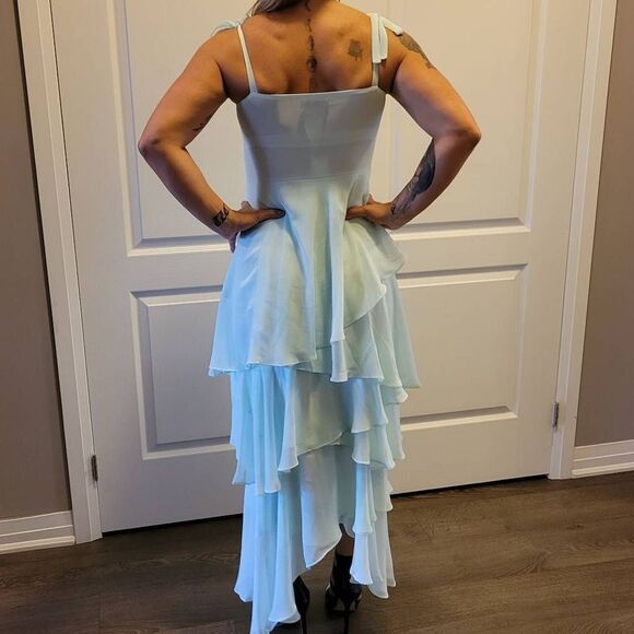 FLYNN SKYE asymmetrical high/low hem. Maxi dress - Picture 4 of 16